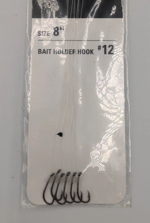 Lote de 13 - Berkley Vanish Snell Gancho Líder de Pesca Plataformas Cebo Soporte 8" #12 6pk Foto 3 de 4