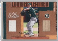2005 Donruss Leather & Lumber Combo Fielding Glove/Bat 12/25 Tim Hudson 0k0