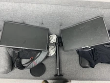 Sceptre E205W-16003R 20" LED Monitors (x2) with Dual Adjustable Desk Mount 