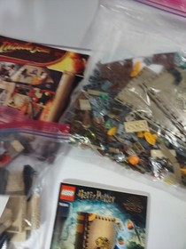 Lego Indiana Jones Lost Tomb 7621 Harry Potter 76384 & 4865 & 76400 READ No Figs