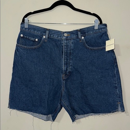 Short femme marque Lucky Traveler coupe denim foncé 16/33 5 boutons devant neuf avec étiquette - Photo 2/15