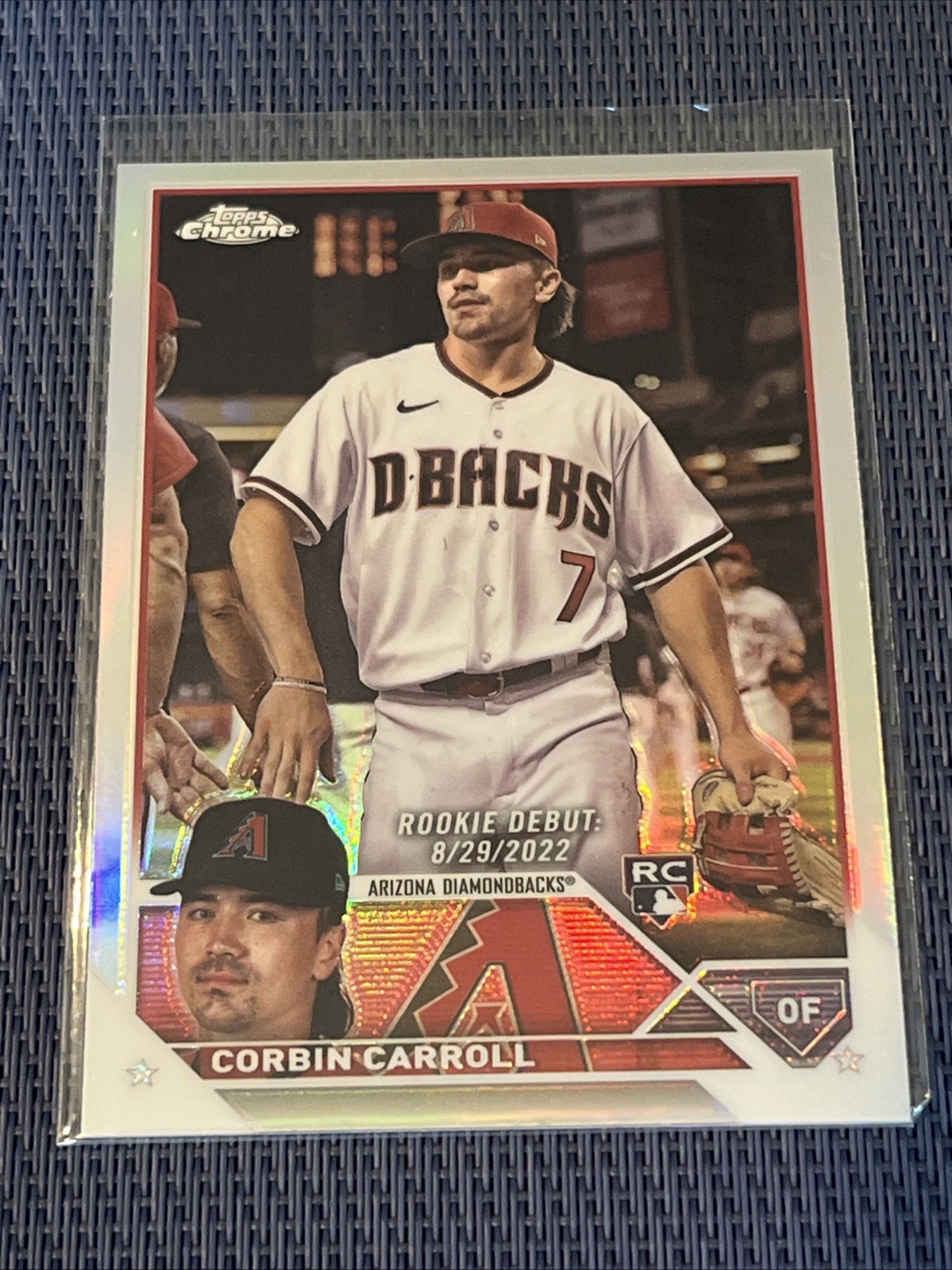 2023 Topps Chrome Update Refractor RC Debut #USC220 CORBIN CARROLL Diamondbacks
