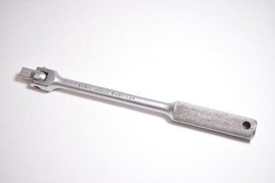 Vintage POWR-KRAFT 84W4839- Flex Head Breaker Bar 8-1/2'' Long 3/8'' Drive USA