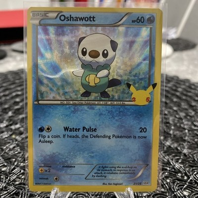 oshawott pokemon card value mcdonald's TCG: this attack does 30 more damage. Oshawott 21/25 Regular McDonald's 25th