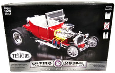 Testors Ford Model T Bucket Metal Body 124 Model Kit Ultradetailplatinum 460045