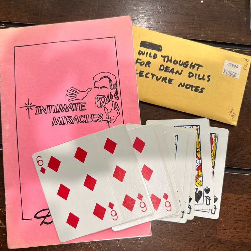 Dean Dill - Magic Lecture Notes And Wild Thought Card Effect