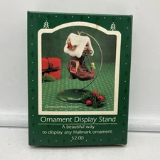 1985 HALLMARK ORNAMENT DISPLAY STAND - FREE SHIPPING