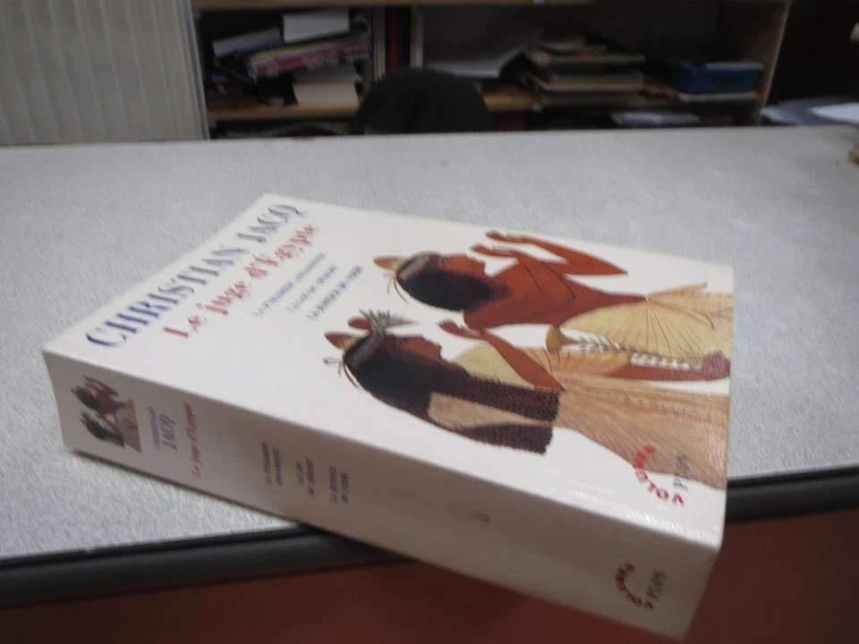 FOM10 CHRISTIAN JACQ LE JUGE D EGYPTE LA PYRAMIDE ASSASSINEE VOLUMES PLON - Photo 1/2