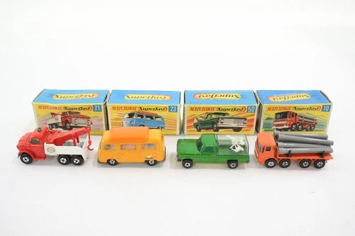 Matchbox Vintage Boxed Diecast Collection Cars 10, 50, 71 & 23