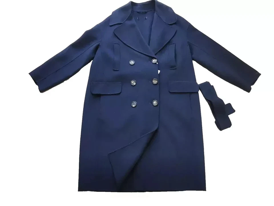 ✨MAX MARA  Cappotto doppiopetto in Lana Vergine  It46,  De42,  Fr44, Gb14, Us12 - Imagen 3 de 4