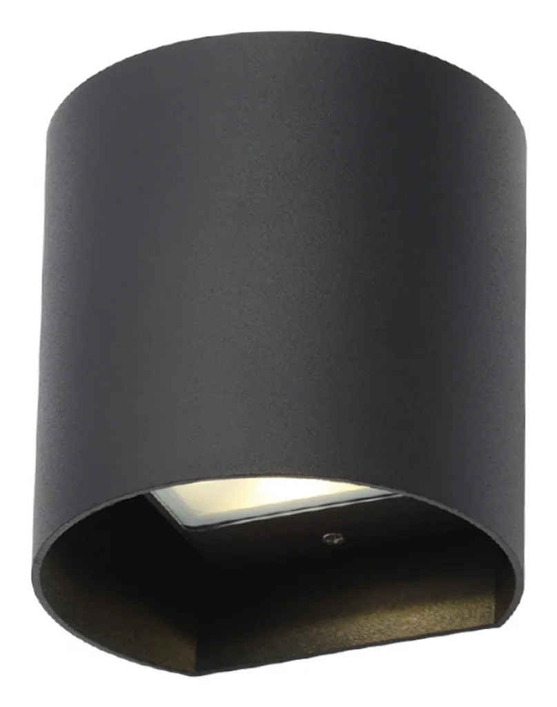 Outdoor Light Black Maui Double LED Spot IP54 4000K Zink ZN-29995-BLK