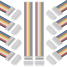 ACEIRMC 10Pairs JST-XH Connector Kit, XH 2.54mm 7 Pin Header Male and 7P