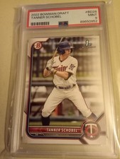 2022 Bowman Draft Tanner Schobel #BD28 Graded PSA 9 Mint Baseball Card
