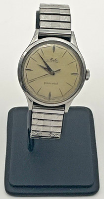 MENS MIDO MULTIFORT POWERWIND STAINLESS STEEL AUTOMATIC WATCH