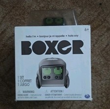BOXER Interactive Robot With Remote Control Interactive Ball & Game Cards NEW