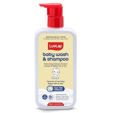 LuvLap Baby Wash  Shampoo -600ml, Milky Soft Head to Toe Wash