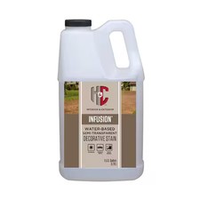 H C 45.102054-16 1 Gal Floor Stain, Satin Finish, Cocoa Bean, Water Base