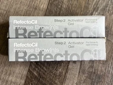 (2) RefectoCil Eyelash Eyebrow lash Tint Intense Brow[n]s activator gel  step 2