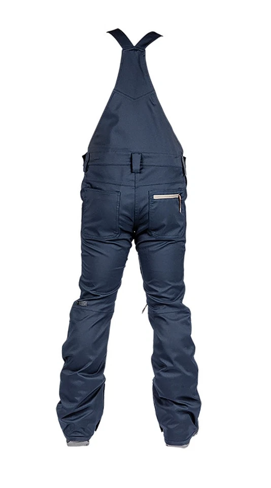 L1 Loretta Overall Babero 20K Shell Pantalones de Snowboard Para Mujer Grandes Ajustados Tinta Azul Nuevo Foto 2 de 2