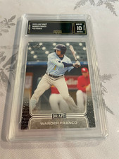 WANDER FRANCO RAYS 2020 LEAF DRAFT ROOKIE RC # 03 GRADED 10 L@@@K