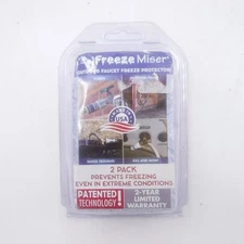 2 Pack Freeze Miser Outdoor Faucet Freeze Protector Covers