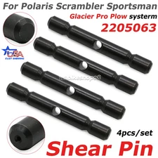 4PCS For Polaris ATV Snow Plow Glacier Pro Plow Replacement Shear Pin 2205063