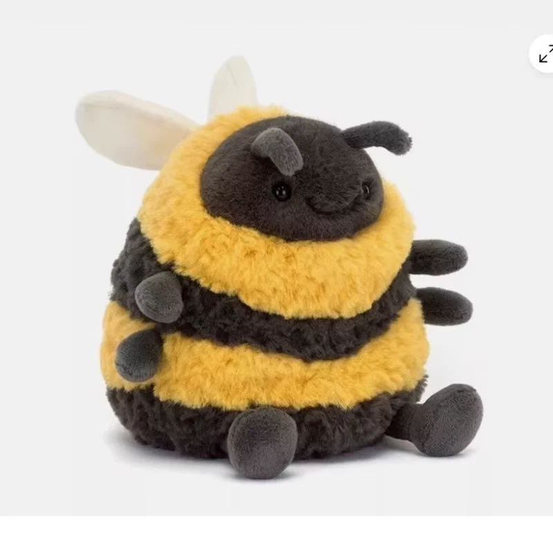 Süßes Bienen Plüschtier für Kinder weiches Kuscheltier Stofftier Geschenk - Bild 1 von 1