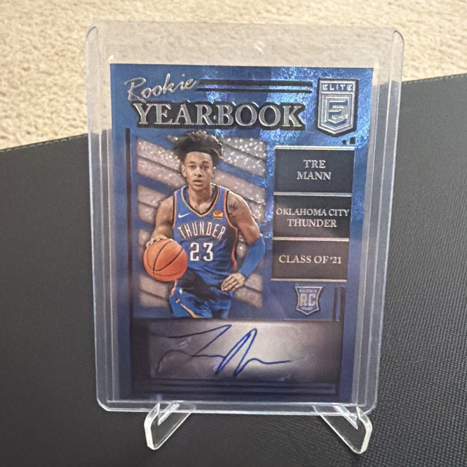 2021-22 Donruss Elite - Rookie Yearbook Autographs Tre Mann #RY-TMA (AU, RC)