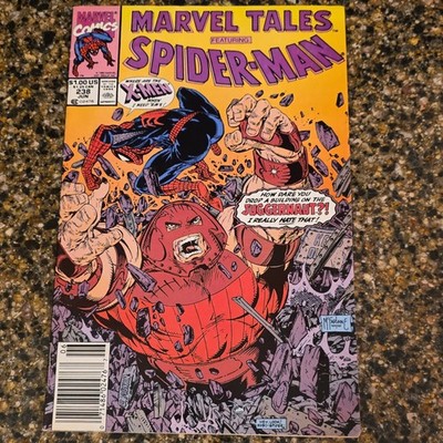 Marvel Comics Marvel Tales #238 Spider-Man Juggernaut Todd McFarlane Cover
