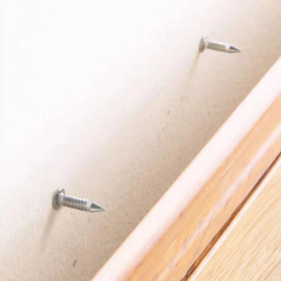 50/200Pcs Double-Head Skirting Thread Seamless Nail Double-Headed Nails No Trace - image 3 of 4