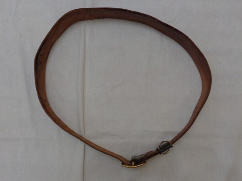 Vtg Soviet Army Real Leather Belt Russian Officer's Buckle Military Uniform USSR - Picture 15 of 19