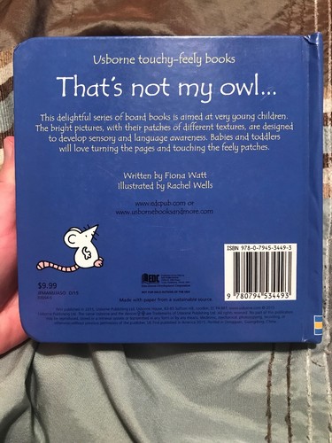 Usborne Touchy Feely That’s Not My Owl (Board Book) - Foto 2 di 4