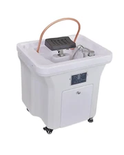 Portable Japanese Head Spa Non-Plumbing With INTERNAL WATER DISPOSAL - White