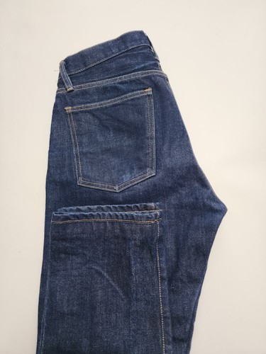 Taylor Stitch Mens 30x31.5 Selvedge Dark Wash Denim Jeans 30x28.5 Rolled - Picture 24 of 24
