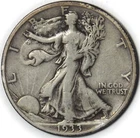 1933-S 50C Walking Liberty Half Dollar