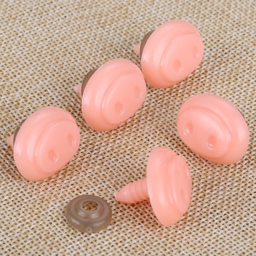 10X Cute Doll Pig Stud Nose & Washers DIY Craft Stuffed Animal Puppet Toy Making - Picture 11 of 17