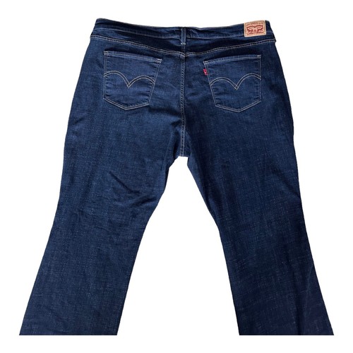 Levis Classic Boot Jeans Women Size 24 M (44x31) Blue Denim Stretch - Picture 6 of 10