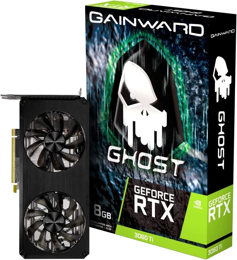 GAINWARD GEFORCE RTX 3060TI GHOST 8G V1 LHR Graphics Board