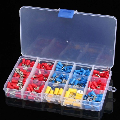 280pcs Assorted Crimp Spade Terminal Insulated Electrical Wire Connector Kit Set - Picture 2 of 4