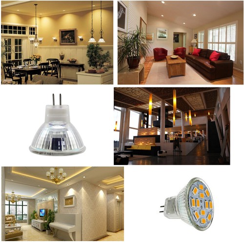 Mr11 Led Spot Light Bulb 2W 4W Dc 12V Daylight White 2835 Smd Gu4 Not Dimmable - Picture 8 of 19