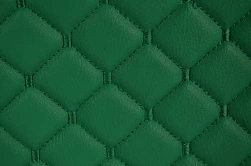 ECO LEATHER GREEN FLOOR MATS COVERS FOR TRUCK IVECO STRALIS 2003-2013 AUTO RHD - Picture 2 of 2