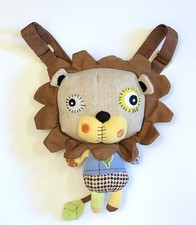 Pecoware Eco Snoopers Lion Environmentally Friendly Backpack Corduroy