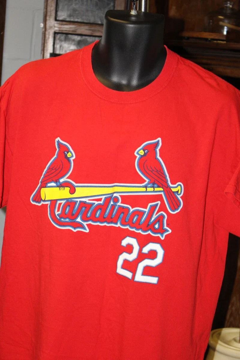 Jason Heyward Jersey Shirt Cardinals 22 Majestic Size XL Short