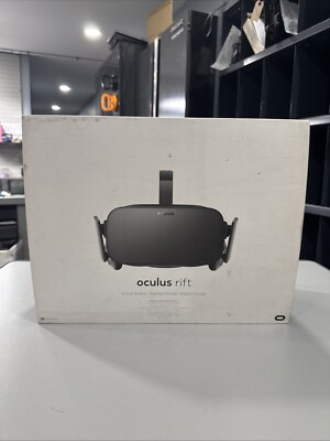 Meta Oculus Rift Virtual Reality Headset System - Black