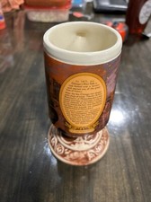 T72-Vintage Schlitz Beer Stein “Chicago Fire 1871 7 in.Tall Made in USA