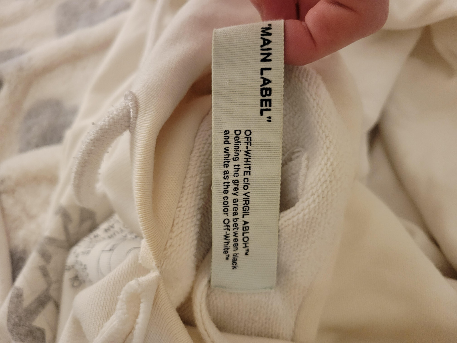 AUTHENTIC OFF-WHITE Dripping Arrows Incompiuto Ho… - image 4