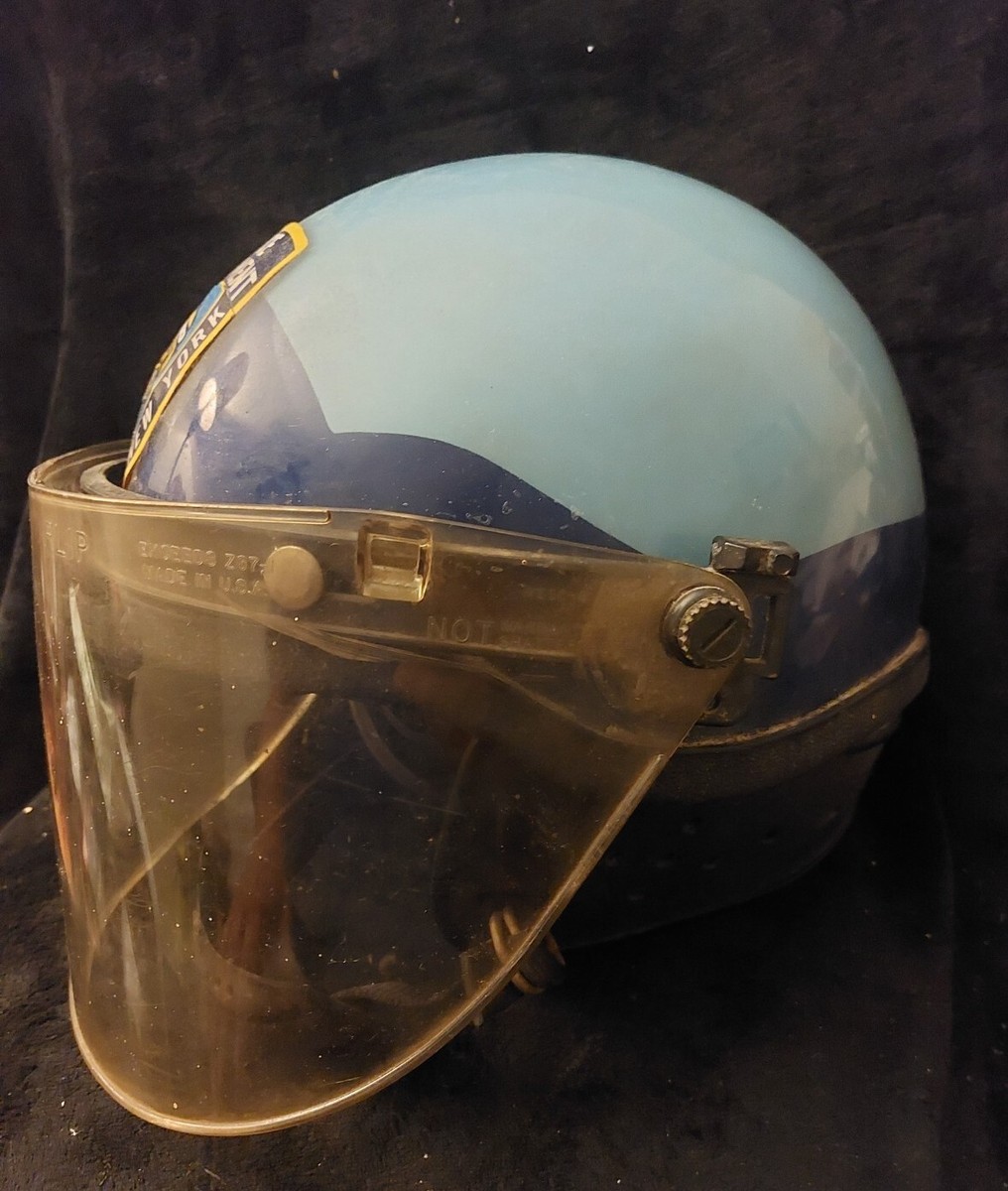 Obsolete Vintage Police Helmet 1970s 60s Size Medium | eBay