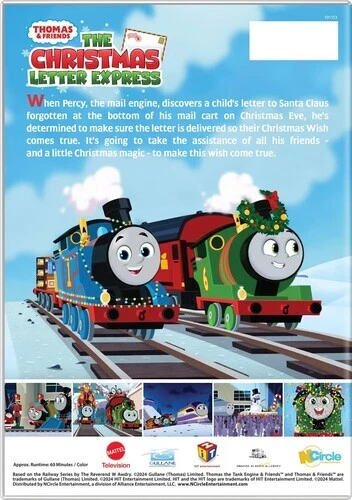 Thomas And Friends: The Christmas Letter Express [New DVD] Sign Language, Subt - Image 2 of 4