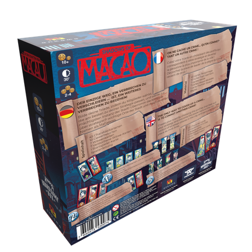 Board Game Box - In the Shadows of Macau Social Game Board Game - 第 2/5 張圖片