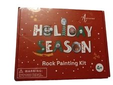Artistro Holiday Season Rock Painting Kit New